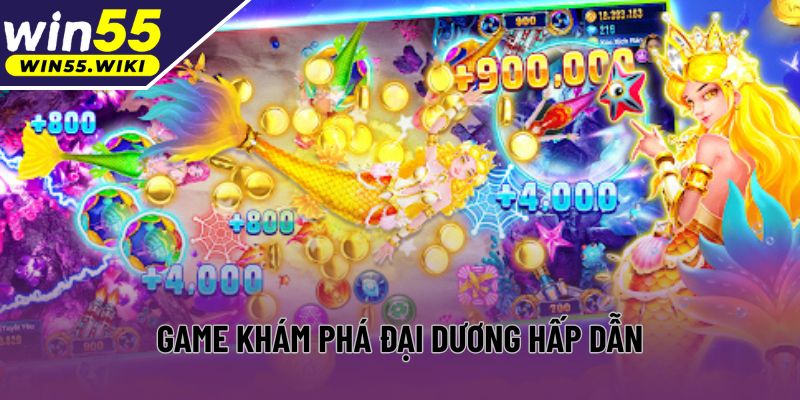 Bắn cá Long Vương game khám phá đại dương hấp dẫn 