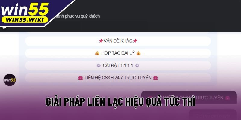 Giải pháp liên lạc hiệu quả tức thì